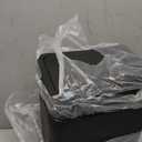 TIPGO Bathroom Trash Can with Lid, 10 Liter/ 2.6 Gallon Slim Garbage Can, Small Trash Bin Waste Basket with Pop-Up Lid for Kitchen, Bedroom, Living Room, Office (2 Pack, Black)