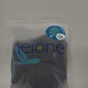 Neione Period Underwear Menstrual Panties High-Cut Cheeky Bikini Briefs Women Girls (Medium, 5-pk Playful Black)