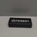 FEISEDY Blue Light Blocking Glasses Fake Nerd Clear Square Computer Lightweight Pilot Glasses Frame Oversized B2866