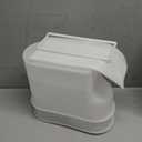 Laundry Detergent Dispenser Set, 100oz (3L) Easy-Pour Leak-Proof Bottles with Spout Plug Caps, Measuring Cups & Stand2 Refillable Semi-Transparent Soap Containers for Laundry Room Organization