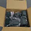 Rotating Christmas Tree Stand, Thickened ABS, Sturdy 5-Legged Design, Includes 3 Adapters & Sockets, Supports up to 7.8ft Rotating Tree Stand for Artificial Christmas Tree