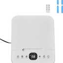 Happybuy Portable Air Conditioner, 9L 550 CFM Swamp Cooler with 12H Timer & Remote, 3 - Speed Evaporative AC, 2 Ice Boxes, Quiet & Mobile, for Indoor & Outdoor Use