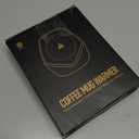 Coffee Mug Warmer for Desk,Candle Warmer Plate Auto Shut Off, Tea Espresso Beverage Coffee Warmer for Desk, Three Temperature Coffee Cup Warmer for Coffee Lover Gifts (Black, Without Mug)