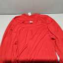 Hanes Sport Men's Long-Sleeve T-Shirt Pack, Cool DRI Moisture-Wicking Performance T-Shirts, Performance Tee, 2-Pack, S, Red