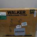 Walkers for Seniors with Seat,R4 Rollator Walker with Brake
Lightweight Foldable Rolling Walkers with 8" Big Wheels for All Terrain,Adjustable Upright Walker Supports 330LBS,Storage Bag