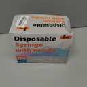 U-100 1ml 30g 1/2" Inch Syring, Individually Packed, Lab syringes, PACK 100.