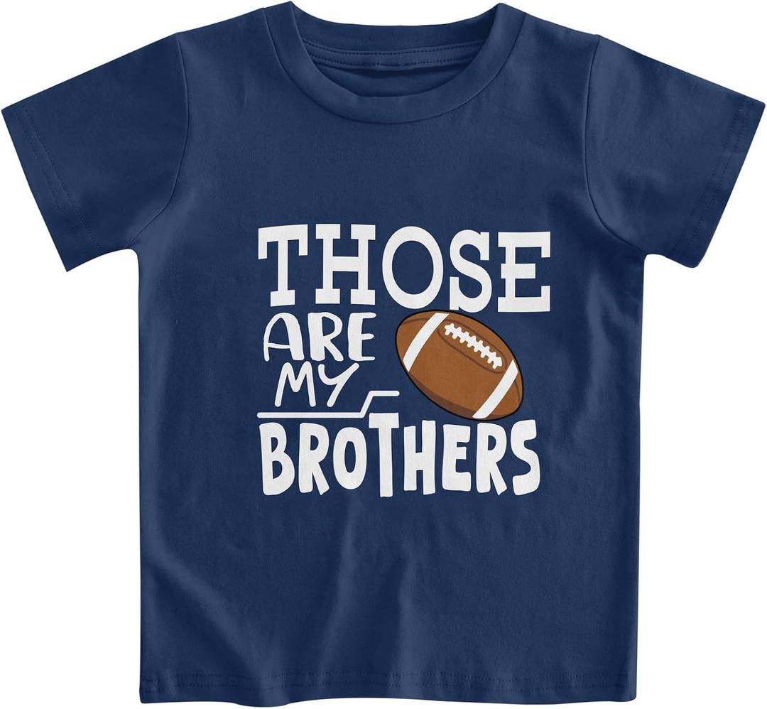 Funnycokid Toddler Boys Shirts Graphic T-Shirt Kids Short Sleeve Tees 2-6 Years