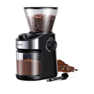 SHARDOR Burr Coffee Grinder Electric with 32 Grinding Sizes 3.0, Coffee Grinders for Home Use with 40 Seconds Adjustable Electronic Timer, Coffee Bean Grinder with Chamber Cleaning Button