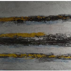 Canvas Wall Art Decor Large Wall Art For Living Room Abstract Art Decoration White Gold Wall Art Decor Modern Abstract Wall Art Prints Canvas Art Work For Bedroom Office Kitchen Wall Decor 29" x 58"