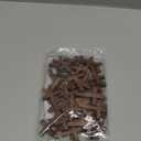 50 Pack Bulk Small Cross Set for Crafts, Wooden Cross Charms for Christian Baptism, Easter, First Communion, Rosary (1 x 2 in)