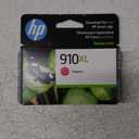 HP 910XL Magenta High-Yield Ink Cartridge Printers | Works with Printer Series: OfficeJet 8010, 8020, Pro 8020, 8030 | Eligible for Instant Ink | 3YL63AN