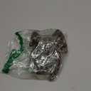 Peohud 6 Pack Cast Iron Coat Hooks, Rustic Double Wall Hooks, Horse Head Horseshoe Hook, Wall Mounted Farmhouse Coat Hangers for Towels, Hats, Keys, Bags, Caps