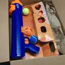 Nerf Dog Tennis Ball Blaster Dog Toy (20 Inch Large Blaster with 4 Balls, Dog)
