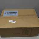 Calmootey Portable Closet Organizers, Clothing Storage, Wardrobe with 6 Shelves and Hanging Rod, Non-Woven Fabric Cover with 4 Side Pockets, Black