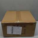 Flush Mount Light Fixture, LED Flush Mount Ceiling Light in Unique White Finish, 12-inch Close to Ceiling Light for Hallway, Porch, Living Room, Kitchen, MX100026 (White & Frosted Glass)