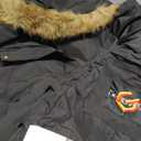 Women's Winter Puffer Coat Warm Thicken Jacket with Faux Fur Removable Hood Windproof Parka Outwear, Large