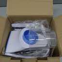 HiLIFE Steamer for Clothes, Portable Handheld Clothing Steamer, 240ml Big Capacity, 700W, Strong Power, Fabric Quick Wrinkle Remover with Brush for Home, Office(ONLY 120V) -Blue