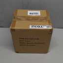 Yinns Bird Feeder - Glass Birds Feeder Outside Hanging, Mosaic Fly Through Birdfeeder with Oval Stained, Outdoor Garden Decor, 6.5 inch (Bule and Purple)