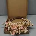 8 Pack Artificial Cherry Blossom Branches - 20 Inch Real Touch Silk Flowers with Bendable Stems for Vase, Wedding, Home Office Decor, Spring Floral, Party & Event Decor (Blush Pink Gradient)