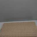 DEXI Front Entryway Door Mat Non Slip 24x36, Washable Entry Way Mats Inside Entrance Low Profile, Welcome Doormat Dirt Trapper for House Floor Home Porter Hall Backdoor Area, Light Taupe