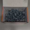 HUHOLE 80 Pack Pegboard Hooks J-Hook1 Inch Black J Hooks for PegboardHeavy Duty Peg Board Hooks for Hanging Jewelry, Keys, Retail Items & Small ToolsFits 1/8 & 3/16 Pegboards