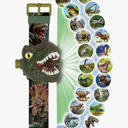 RAYCHY Dinosaur Watch Flashlight Projector Toys Animal Pattern Torch Educational Toys Gift