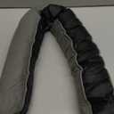 hyha 36 Inch Door Draft Stopper, Blocks Hot Cold Air with Removable Washable Cover, Gaps Up to 3 Inch, All-Season Noise and Wind Seal, Under Draft Stopper for Bottom of Door Window, Grey (Gray)