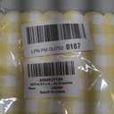 50Pcs 6.5 x 6.5inch Yellow and White Checkered Scalloped Napkins Disposable Yellow Plaid Paper Napkins Plaid Party Decoration for Birthday Picnic Family Dinner BBQ Wedding Baby Shower Party Supplies