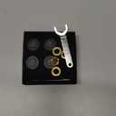 Wireless Tire Pressure Monitoring System TPMS Sensors for Automobiles, Motorcycles, Powersport Vehicles, RVs, Trailers, Real-Time Display Support iOS App (-40C - 125C) 4 Pack