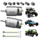 2PCS 24V RS555 12000 RPM Electric Drive Motor for Power Wheels Motor Upgrade,30V 36V High Speed Engine for Kids Ride on Toys Car Replacement Parts