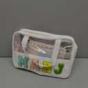 Mini Mahjong Set, American Mahjong Game Set, Complete Mahjong Tile Set with 166 White Tiles (1.2’’), 4 Tile rulers, 4 dice, 1 Bag, 100 Chips, 5 Instruction Manuals, Mahjong Game Gift for Enthusiasts