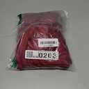 YMDUCH Women's Elegant Long Sleeve Mock Neck Backless A-line Party Mini Dress (Medium, Winered)