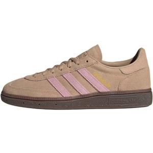 adidas Handball Spezial Women's Shoes, Warm Sandstone/Clear Pink/Gum, Size 9.5