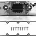 A-Premium Gen III LS1 LS6 Valley Cover Pan Plate, for Chevy Gen3 V8 Gas 5.7L/350 Engine, Cadillac CTS 04-05, Chevy Corvette 04, Pontiac GTO 04, with Gasket and Bolts