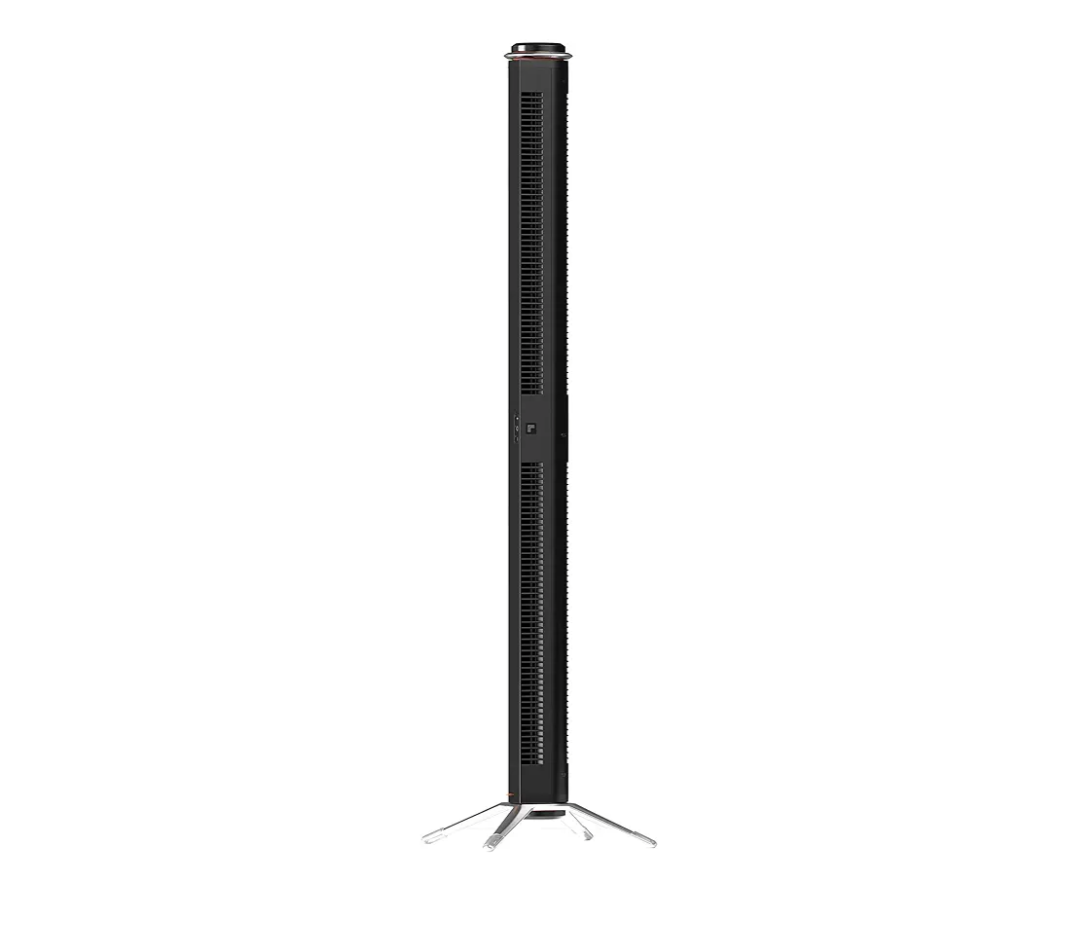 Sharper Image AXIS 47 Airbar Tower Fan with Remote Control, Black