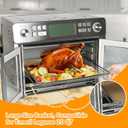 Air Fryer Accessories for Emeril Lagasse Dual Zone 25 QT Oven, Baking Set with Air Fryer Basket Baking Pan Parchment Paper Disposable Airfryer Liner for Emeril Lagasse Dual Zone 360 Extra Large