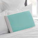 Sealy Essentials Memory Foam Gel Cooling Pillows, Standard/Queen, 1 Count (Pack of 1),White