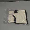 AYGE Personalized Initial Canvas Beach Bag Cosmetic Bags, Tote Bag, Makeup Bag, Gifts for Sister Mom Teacher Bridesmaid