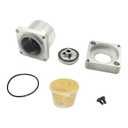 Harmonic Gear Drive Reducer Small Strain Wave Gearbox Gearbox 100:1 Rotary Reduction Actuator, Fits Nema 17 Stepper Motor (Flange Output)