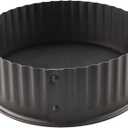 Nimiah Replacement Black BM0152 24-ga Steel Crimped Pipe Round End Cap 7 in Dia
