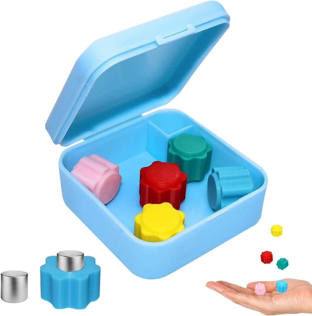 Leap Fit Gonggi Korean Game Gong Gi - Weighted Gongi Stones - Real Gongii Squid Set with Case
