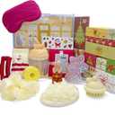 Advent Calendar 2025 for Women 12 Days of Spa Christmas Countdown Calendar Gift Set for Mom Wife Girlfriend Sister Her with Cup Bath Bombs Scented Candle Fuzzy Socks