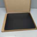 Appliance Slider 360 Rolling Tray for Coffee Maker Bamboo Coffee Pot Slider Tray for Countertop Rotation Sliding Tray with Wheels, Appliances Mat Easily from Under The Cabinet Black(15.7"13")