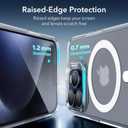 ESR for iPhone 15 Pro Case, Compatible with MagSafe, Shockproof Military-Grade Protection, Scratch-Resistant Back, Magnetic Phone Case for iPhone 15 Pro, Classic Hybrid Case, Frosted Clear