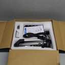 3000 Lumens LED Machine Light with 1M Cable, Adjustable Gooseneck Arm & Screw Base for Drill Press, Lathe, Workbench, Garage