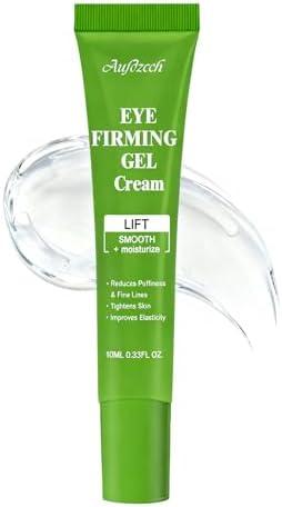 Aufdzceh Firming Hydrating Under Eye Gel Cream with Hyaluronic Acid & Collagen - Anti Aging Lightweight Eye Moisturizer to Smooth Fine Lines Caused by Dryness - Non-Greasy & Makeup Friendly (2)