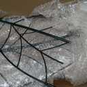 Oversize Leaf Metal Trellis, Tall Robust Plant Support Structure