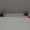 Washer Machine Suspension Rods DC97-16350U DC97-16350T Fit For Samsung Vrt WA50R5200AW/US WA50R5400AV/US WA45T3200AW/A4 WA45N3050AW/A4 WA50R5400AW/US WA45H7200AW/A2 WA45T3400AW DC97-05280W