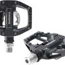 SHIMANO PD-EH500 SPD & Flat Dual Sided Bike Pedal for Indoor Cycling & Urban Riding