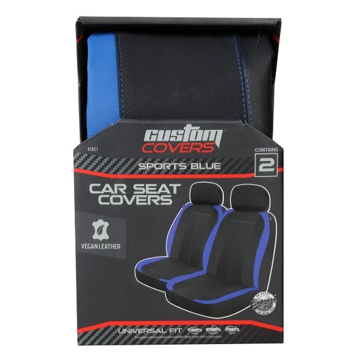 Custom Accessories Low Back Seat Covers - Sport Blue